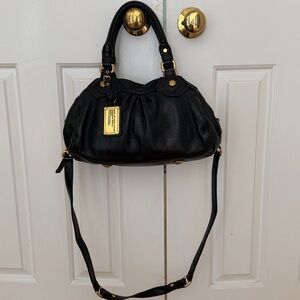 MARC JACOBS LEATHER SATCHEL DUFFLE CLASSIC BABY Q GROOVEE